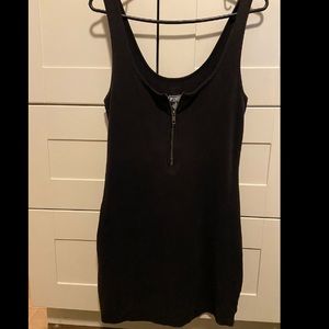 PINK Victoria's Secret Bodycon Tank Dress S (black)